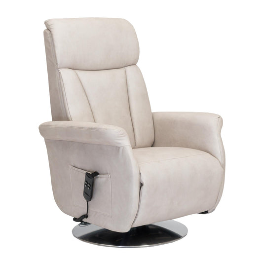 William : Alza persona con meccanica relax 2 motori con base girevole e piatto d'acciaio
