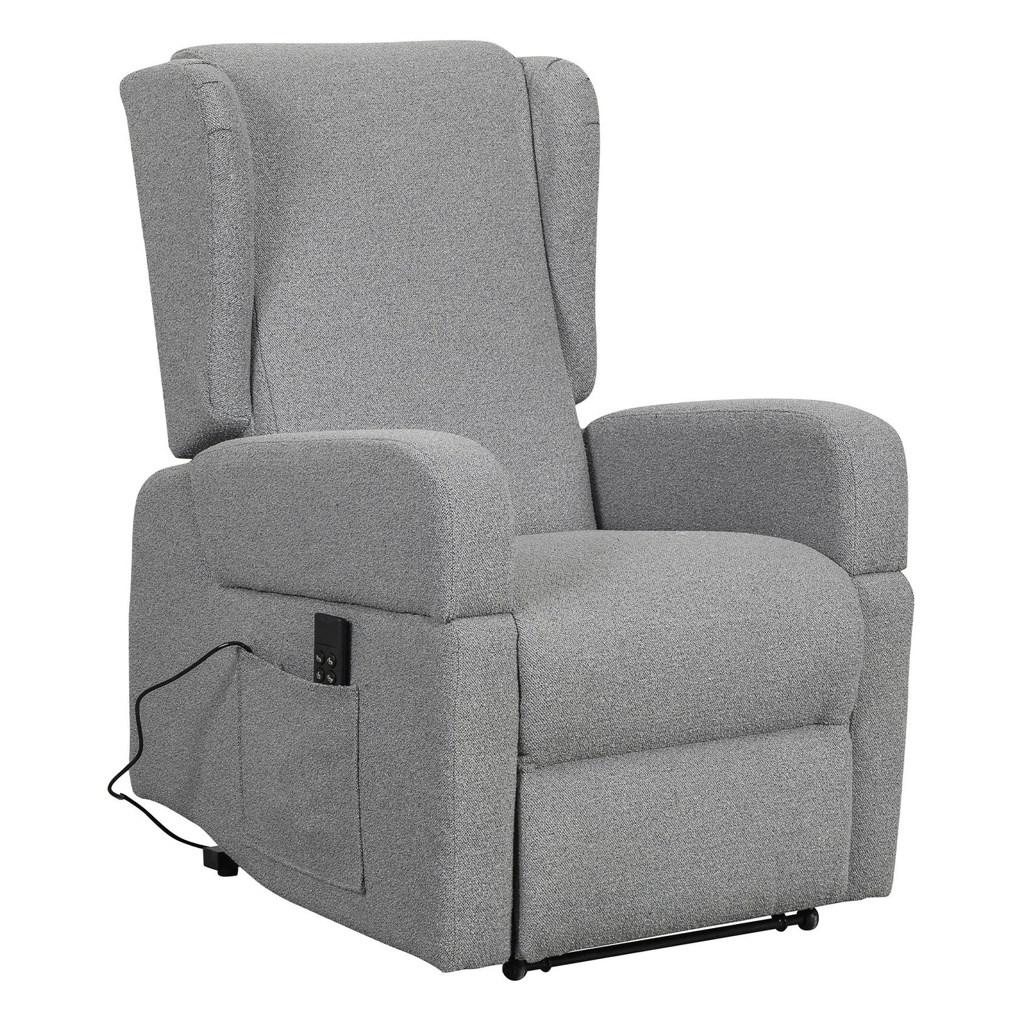 Ergotech : Alza persona con meccanica relax  2 motori. Braccioli estraibili maniglie tavolino full memory Roller