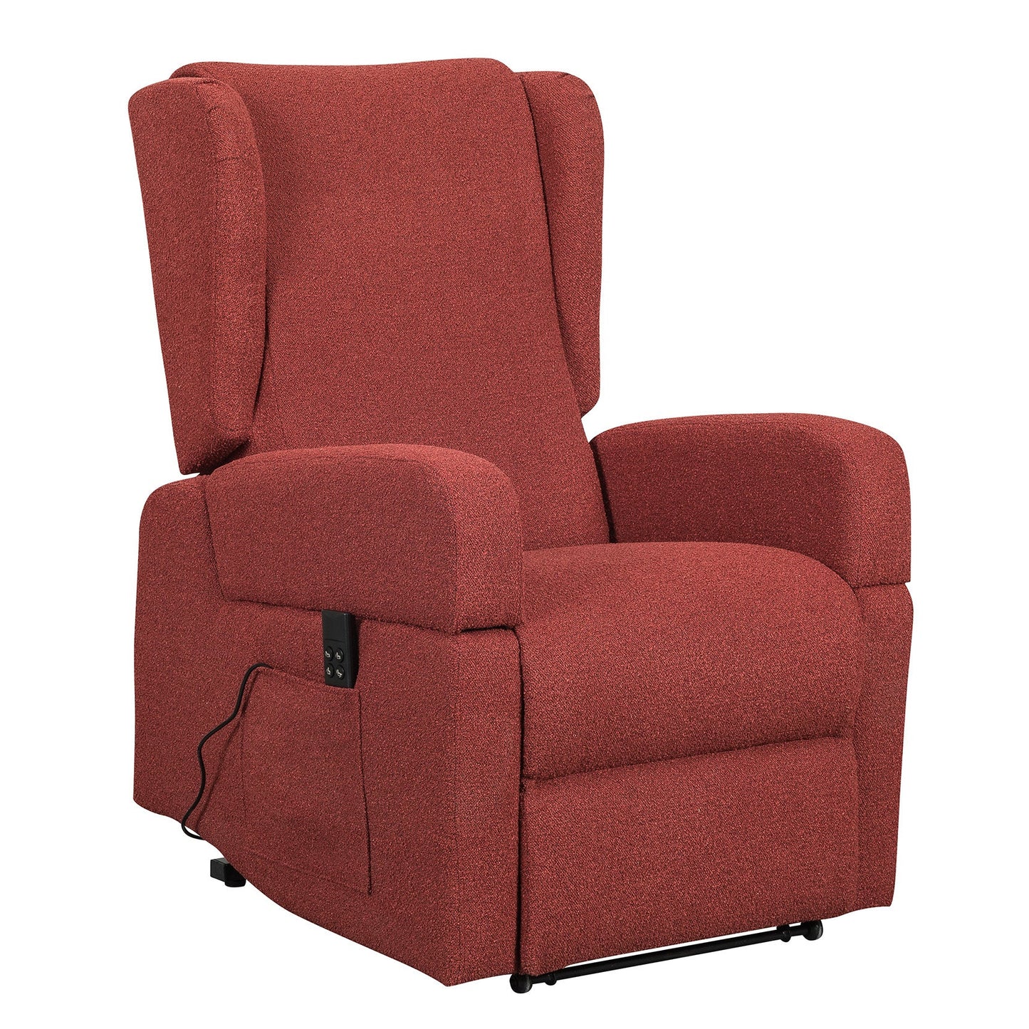 Ergotech : Alza persona con meccanica relax  2 motori. Braccioli estraibili maniglie tavolino full memory Roller