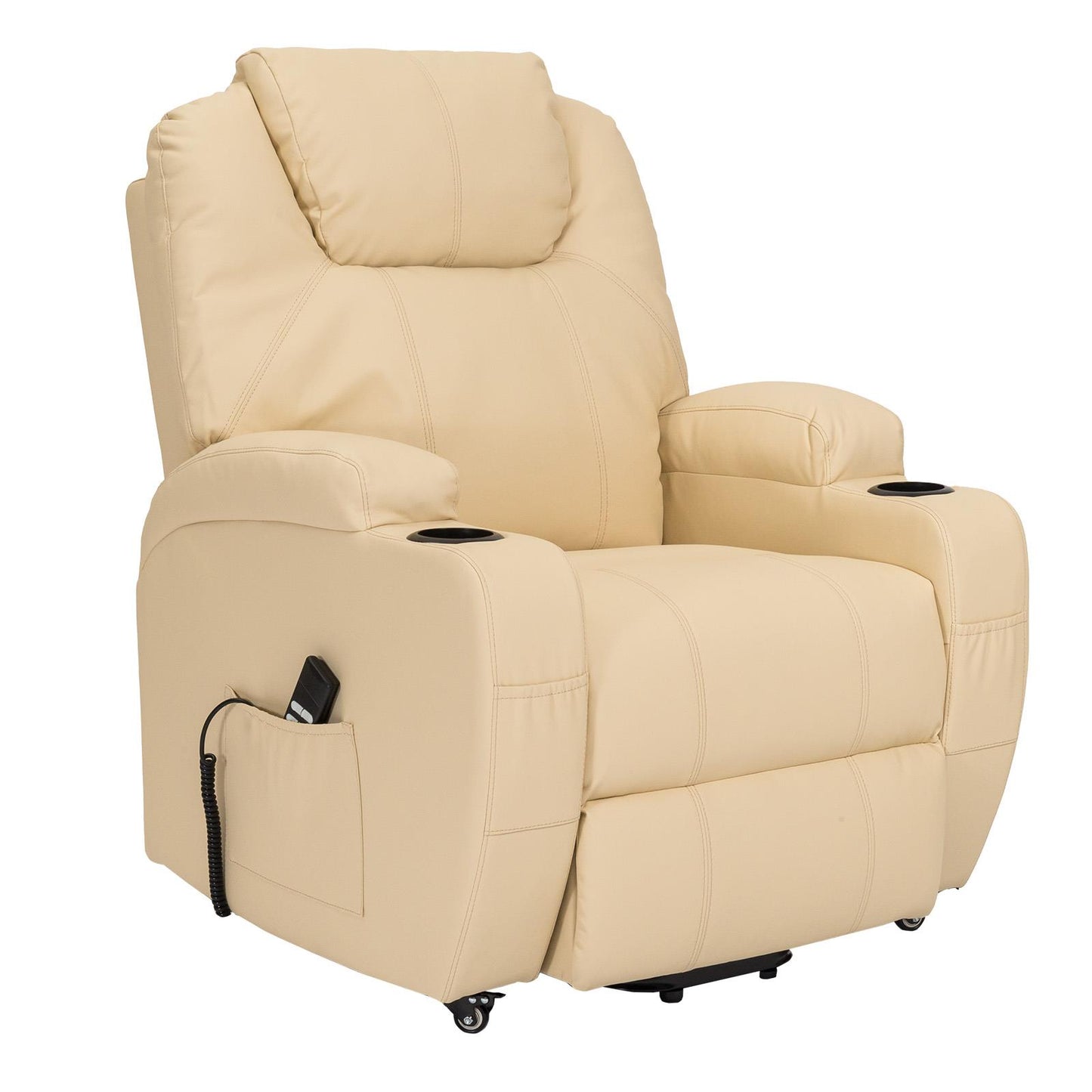 BER2 STANDARD: Alza persona con meccanica 2 motori. Kit 4 ruote con freno. Portabicchieri